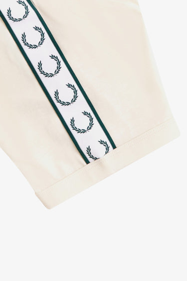 T-SHIRT HOMME CONTRAST TAPE RINGER ECRU 560 ECRU 560