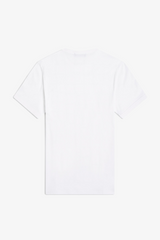 T-SHIRT HOMME RINGER BLANC BLANC