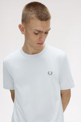 T-SHIRT HOMME RINGER BLEU CIEL 28A BLEU CIEL 28A