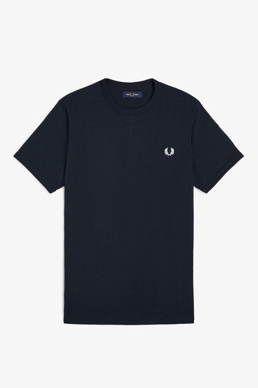 T-SHIRT HOMME RINGER MARINE 608 MARINE 608