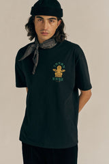 T-SHIRT HOMME MIRATA NOIR NOIR