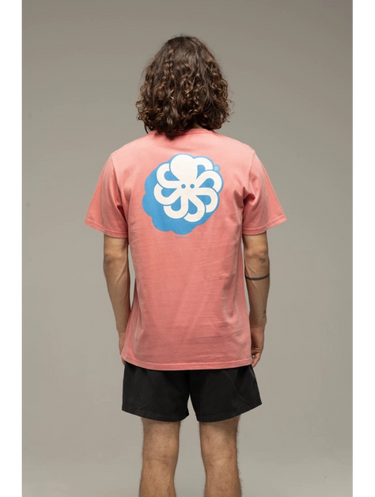 T-SHIRT HOMME CLASSIC BIG 3D ROUGE ROUGE