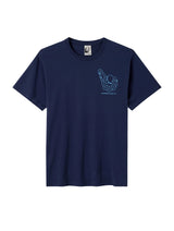 T-SHIRT HOMME CLASSIC HIKING CREW MARINE MARINE