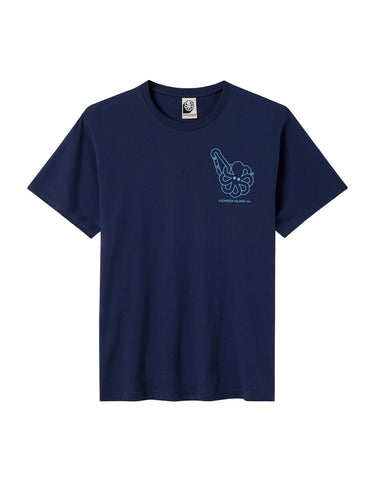 T-SHIRT HOMME CLASSIC HIKING CREW MARINE MARINE