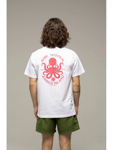 T-SHIRT HOMME CLASSIC MARE NOSTRUM BLANC BLANC