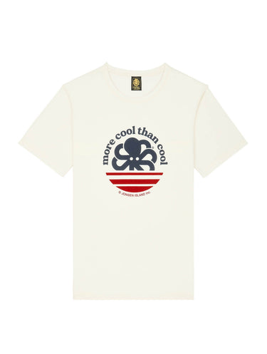 T-SHIRT HOMME CLASSIC MORE COOL CREME CREME