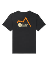 T-SHIRT HOMME CLASSIC ORANGE SKISH NOIR NOIR