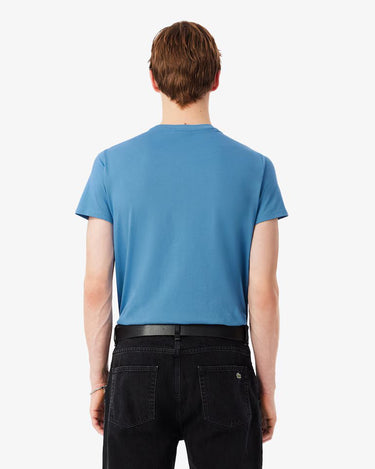 T-SHIRT HOMME BASIC BLEU MER BLEU MER