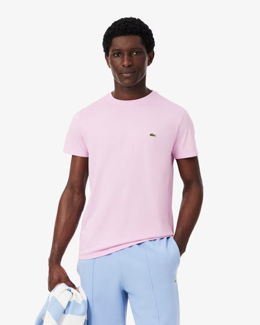 T-SHIRT HOMME BASIC ROSE ROSE