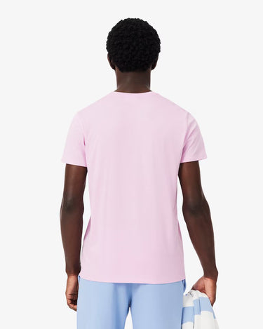 T-SHIRT HOMME BASIC ROSE ROSE