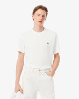 T-SHIRT HOMME LACOSTE BLANC BLANC