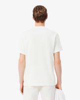 T-SHIRT HOMME LACOSTE BLANC BLANC