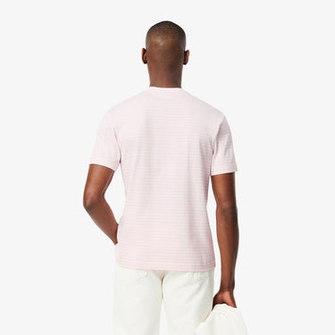 T-SHIRT HOMME RAYÉ ROSE ROSE