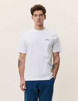 T-SHIRT HOMME BOUQUET BLANC BLANC