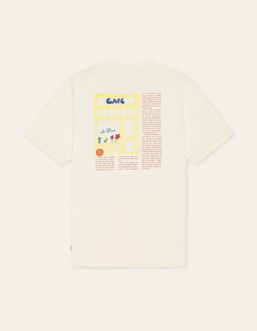 T-SHIRT HOMME CAFE ECRU ECRU