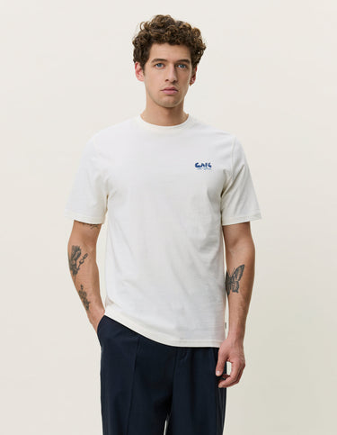 T-SHIRT HOMME CAFE ECRU ECRU