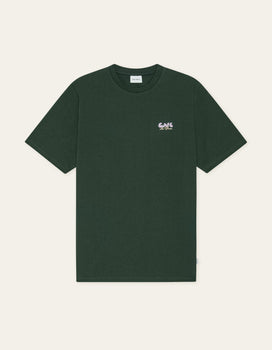 T-SHIRT HOMME CAFE VERT VERT