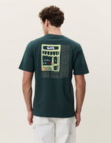 T-SHIRT HOMME CAFE VERT VERT