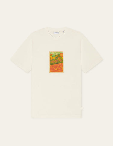 T-SHIRT HOMME COURT IVOIRE IVOIRE
