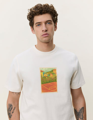 T-SHIRT HOMME COURT IVOIRE IVOIRE