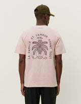 T-SHIRT HOMME DIAZ T-SHIRT ROSE ROSE