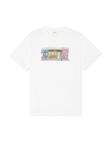 T-SHIRT HOMME MARKET BLANC BLANC