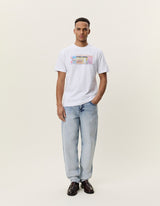 T-SHIRT HOMME MARKET BLANC BLANC