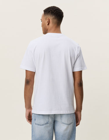 T-SHIRT HOMME MARKET BLANC BLANC