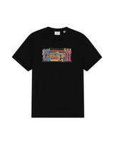T-SHIRT HOMME MARKET NOIR NOIR
