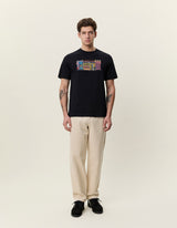 T-SHIRT HOMME MARKET NOIR NOIR