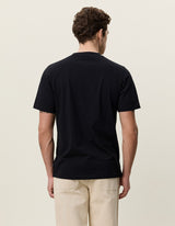 T-SHIRT HOMME MARKET NOIR NOIR