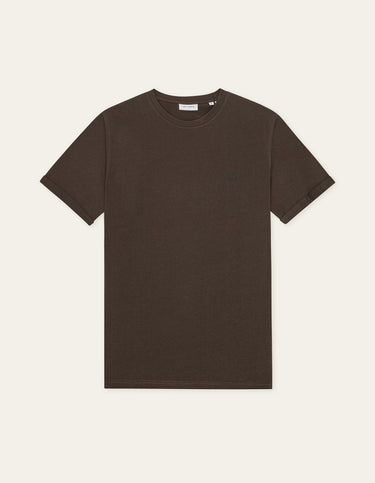 T-SHIRT HOMME NORREGAARD MARRON MARRON