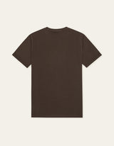 T-SHIRT HOMME NORREGAARD MARRON MARRON