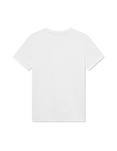 T-SHIRT HOMME NORREGAARD TONAL BLANC BLANC