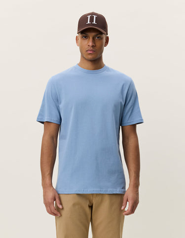 T-SHIRT HOMME PLANT BLEU BLEU