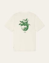 T-SHIRT HOMME PLANT ECRU ECRU