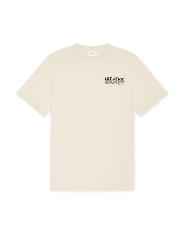 T-SHIRT HOMME RECORD IVOIRE IVOIRE