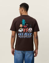 T-SHIRT HOMME RECORD MARRON MARRON