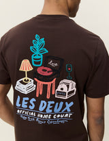 T-SHIRT HOMME RECORD MARRON MARRON
