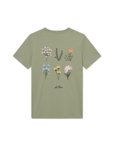 T-SHIRT HOMME WILD FLOWER T-SHIRT KAKI CLAIR KAKI CLAIR