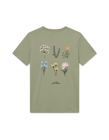 T-SHIRT HOMME WILD FLOWER T-SHIRT KAKI CLAIR KAKI CLAIR