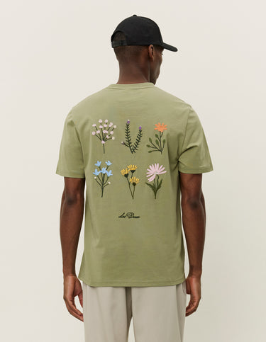 T-SHIRT HOMME WILD FLOWER T-SHIRT KAKI CLAIR KAKI CLAIR