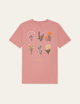 T-SHIRT HOMME WILD ROSE ROSE