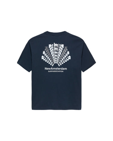 T-SHIRT HOMME COLLAGE MARINE MARINE