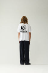 T-SHIRT HOMME KNOCKED BLANC BLANC