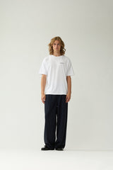 T-SHIRT HOMME KNOCKED BLANC BLANC