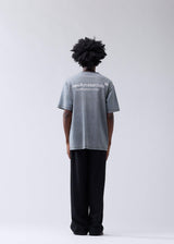 T-SHIRT HOMME LACE PRINT LOGO ANTHRACITE ANTHRACITE