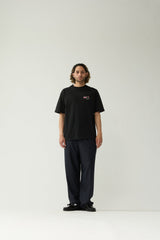 T-SHIRT HOMME LILIES NOIR NOIR