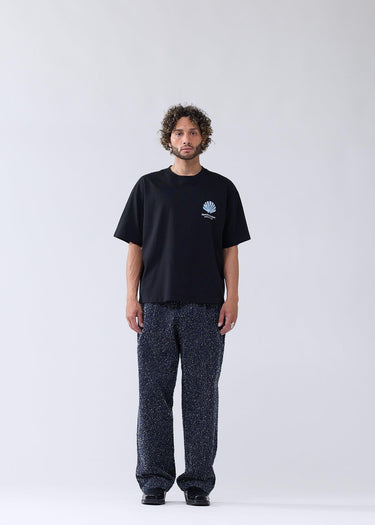T-SHIRT HOMME LINE UP NOIR NOIR