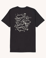 T-SHIRT HOMME FLYING NOIR NOIR